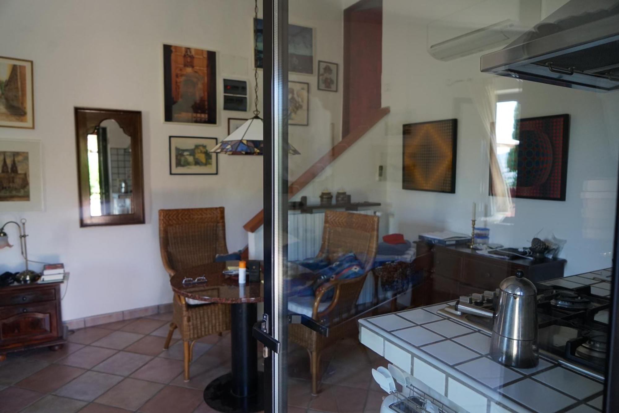 Studio-Appartment In Landhaus Mit Meerblick ปอร์โตอัซซูร์โร ภายนอก รูปภาพ
