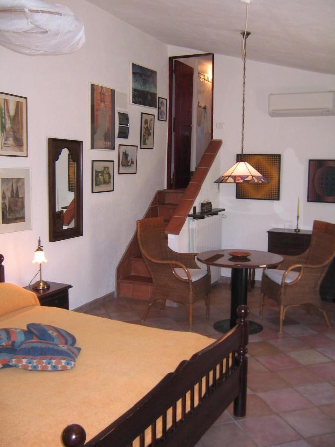 Studio-Appartment In Landhaus Mit Meerblick ปอร์โตอัซซูร์โร ภายนอก รูปภาพ